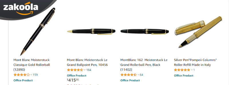 خرید برندهای برتر قلم در آمازون